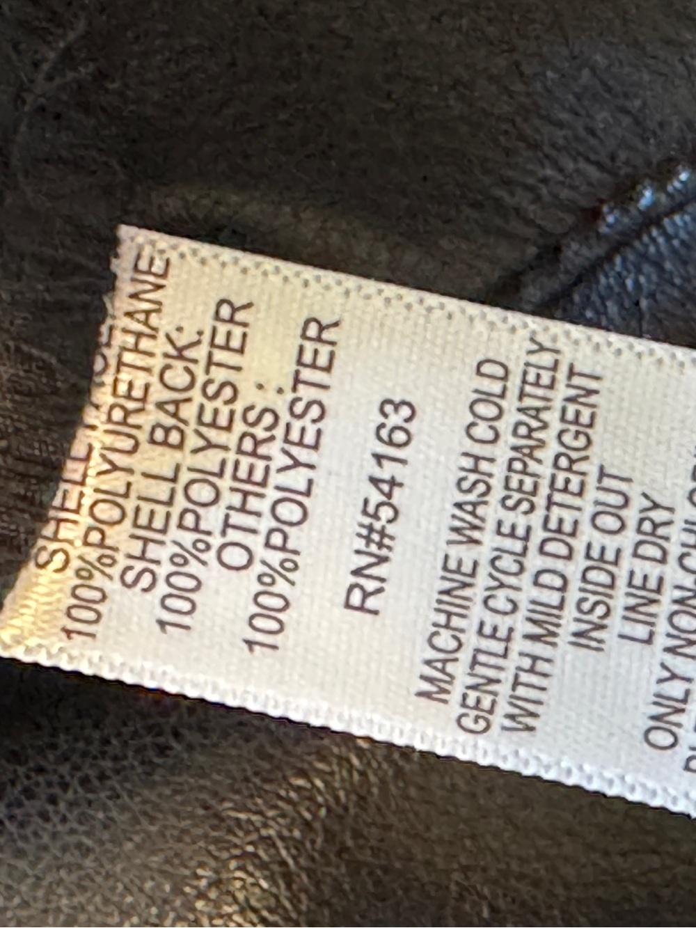 Marc New York Faux Leather Women's Jeans - Picture 5 of 6